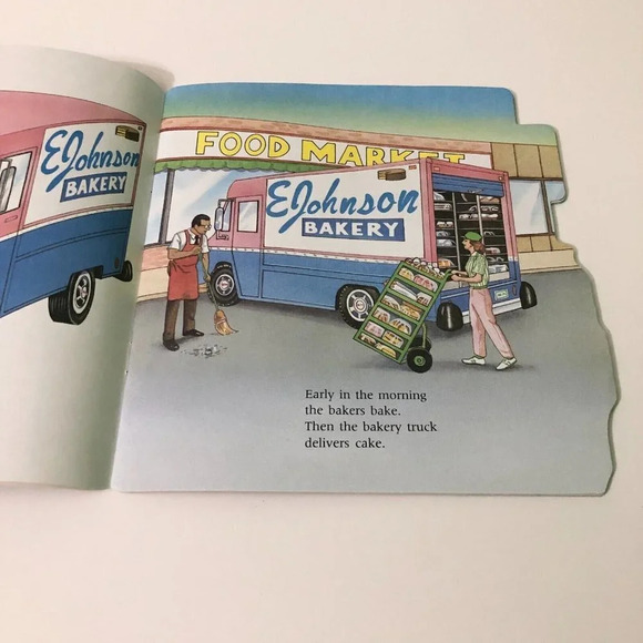 Vtg 1987 The Truck Book A Golden  Super Shape Book by Bill Gere - Picture 8 of 11